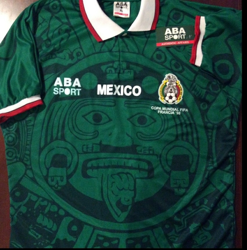 1998 mexico jersey authentic
